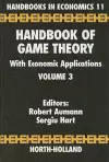 Handbook of Game Theory with Economic Applications cover