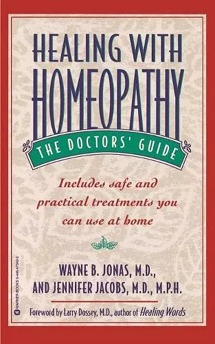 Healing With Homeopathy cover