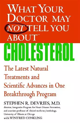 What Your Dr...Cholesterol cover