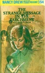 Nancy Drew 54: The Strange Message in the Parchment cover