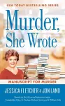 Murder, She Wrote: Manuscript for Murder cover