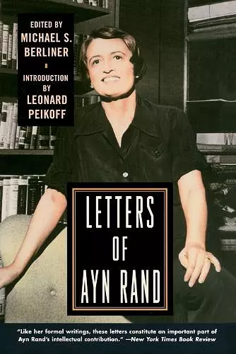 Letters of Ayn Rand cover