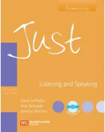 Just Listening and Speaking Elementary cover