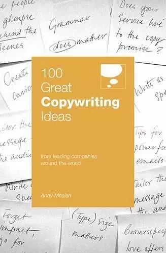 100 Great Copywriting Ideas From Leading Companies Around the World cover