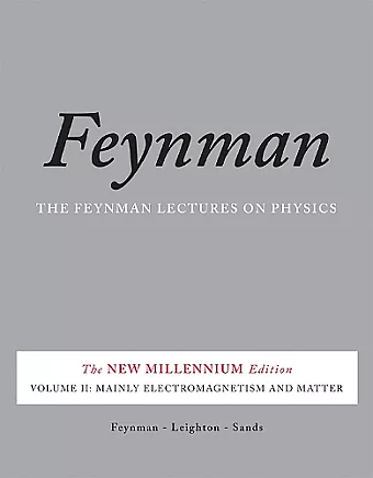 The Feynman Lectures on Physics, Vol. II cover