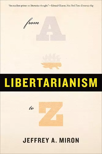Libertarianism, from A to Z cover