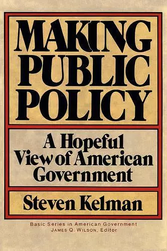 Making Public Policy cover