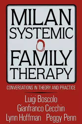 Milan Systemic Family Therapy cover