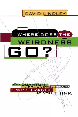 Where Does The Weirdness Go? cover