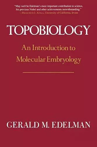 Topobiology cover