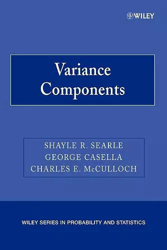 Variance Components cover