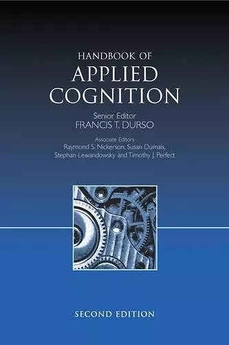 Handbook of Applied Cognition cover