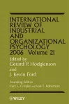 International Review of Industrial and Organizational Psychology 2006, Volume 21 cover