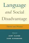 Language and Social Disadvantage cover