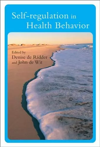 Self-Regulation in Health Behavior cover