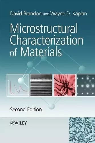 Microstructural Characterization of Materials cover