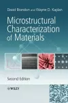 Microstructural Characterization of Materials cover
