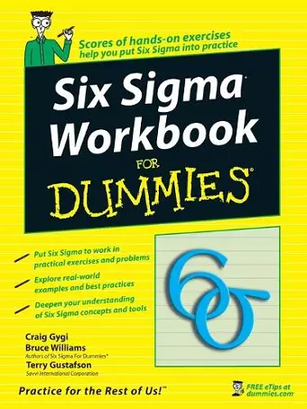 Six Sigma Workbook For Dummies cover