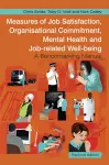 Measures of Job Satisfaction, Organisational Commitment, Mental Health and Job related Well-being cover