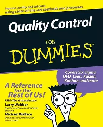 Quality Control for Dummies cover