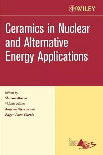 Ceramics in Nuclear and Alternative Energy Applications, Volume 27, Issue 5 cover