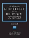 Handbook of Neuroscience for the Behavioral Sciences, Volume 2 cover