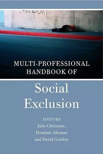 Multidisciplinary Handbook of Social Exclusion Research cover