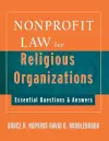 Nonprofit Law for Religious Organizations cover