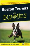 Boston Terriers For Dummies cover