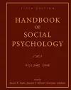 Handbook of Social Psychology, Volume 1 cover