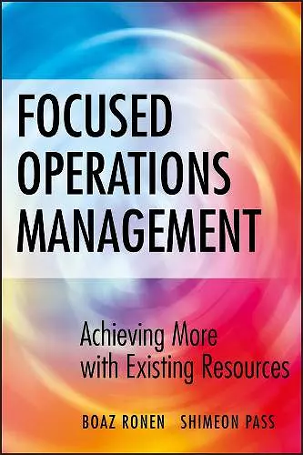 Focused Operations Management cover