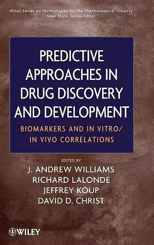 Predictive Approaches in Drug Discovery and Development cover