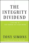 The Integrity Dividend cover