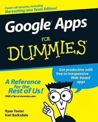 Google Apps For Dummies cover