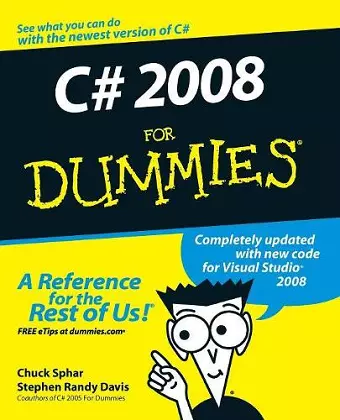 C# 2008 For Dummies cover