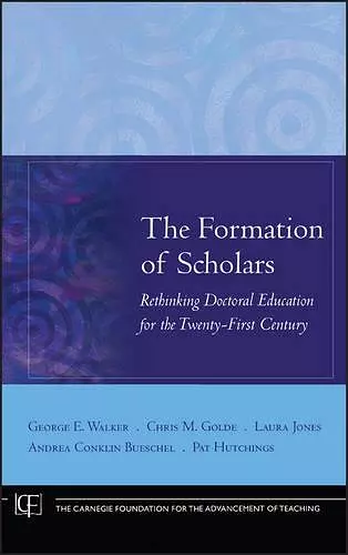 The Formation of Scholars cover