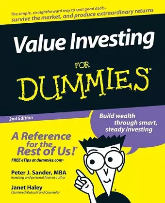 Value Investing For Dummies cover