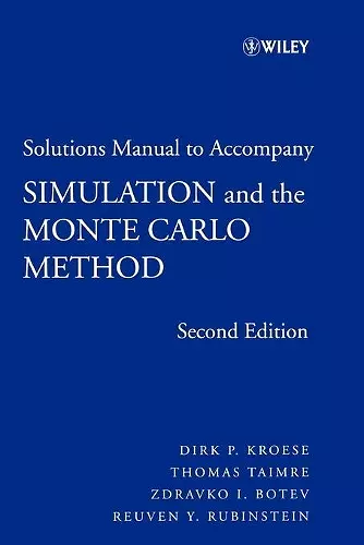 Student Solutions Manual to accompany Simulation and the Monte Carlo Method cover