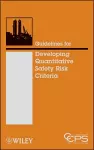 Guidelines for Developing Quantitative Safety Risk Criteria cover