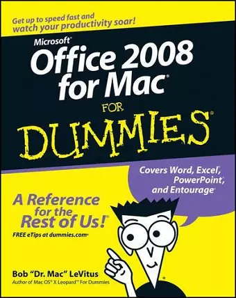 Office 2008 for Mac For Dummies cover