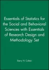 Essentials of Statistics for the Social and Behavioral Sciences with Essentials of Research Design and Methodology Set cover