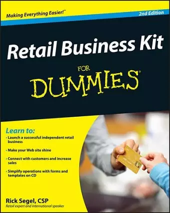 Retail Business Kit For Dummies cover