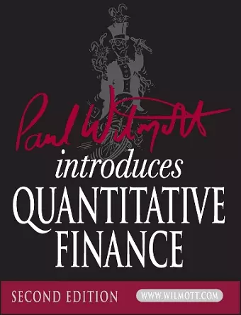 Paul Wilmott Introduces Quantitative Finance cover