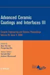 Advanced Ceramic Coatings and Interfaces III, Volume 29, Issue 4 cover