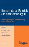 Nanostructured Materials and Nanotechnology II, Volume 29, Issue 8 cover