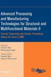 Advanced Processing and Manufacturing Technologies for Structural and Multifunctional Materials II, Volume 29, Issue 9 cover