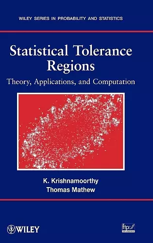 Statistical Tolerance Regions cover