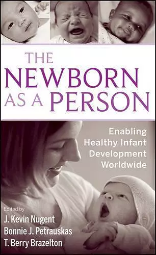 The Newborn as a Person cover