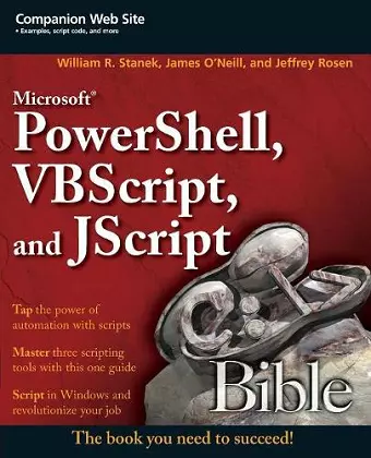 Microsoft PowerShell, VBScript and JScript Bible cover