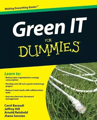 Green IT For Dummies cover